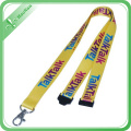 Polyester-Material-Lanyard mit sublimiertem Drucklogo